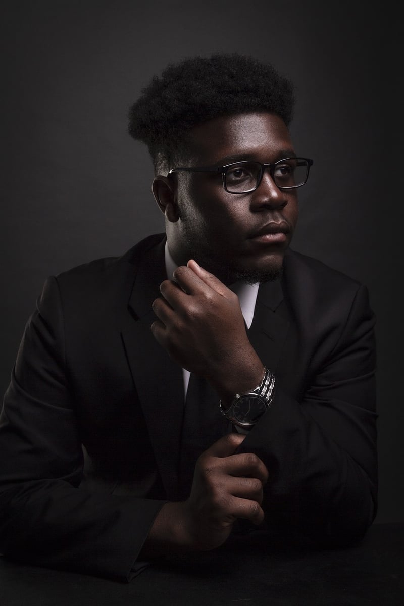 Groom in tailored suit